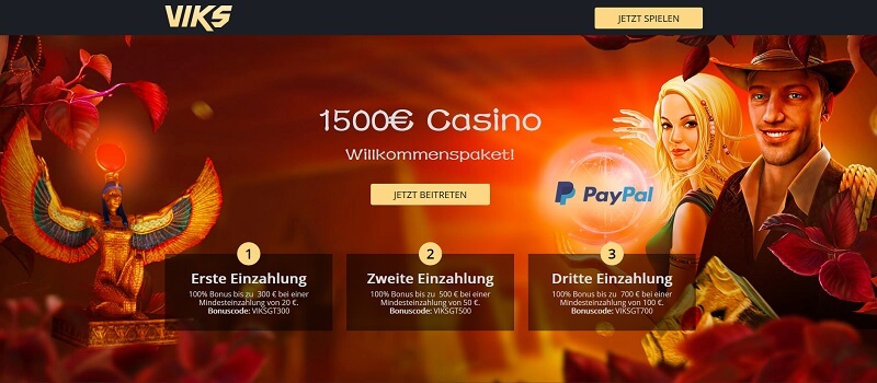 VIKS Casino Bonus